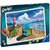 Malowanie po numerach - CreArt Malowanie po numerach Morze Bałtyckie 23547 - miniaturka - grafika 1