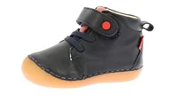 Buty dla dziewczynek - Kickers Buty dziecięce Sonizikro, granatowy, 18 EU - miniaturka - grafika 1