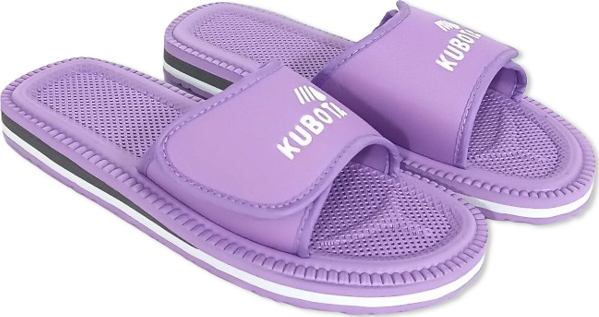 Kubota Piankowe klapki Kubota - Rzep Rozmiar 38 Fioletowe