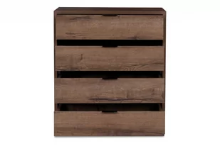 Mała nowoczesna komoda z szufladami dąb monastery MERO - Komody Mała nowoczesna komoda z szufladami dąb monastery MERO - Komody - miniaturka - grafika 1