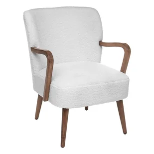 Krzesło Chiara White Boucle - Krzesła - miniaturka - grafika 1