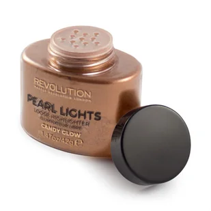 Makeup Revolution Pearl Lights Loose Highlighter 25g Rozświetlacz Candy Glow Makeup Revolution - Pozostałe kosmetyki - miniaturka - grafika 1