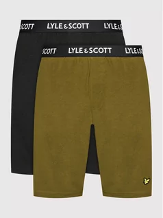Bielizna nocna - Lyle & Scott Szorty piżamowe Adam LS2PKSH900 Kolorowy Regular Fit - grafika 1