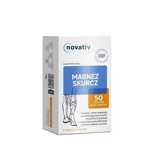 MEDICINAE Novativ Magnez Skurcz, 50tabl. - Witaminy i minerały - miniaturka - grafika 1