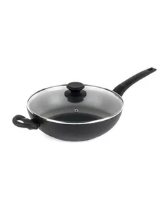 Wszechstronna patelnia wok nieprzywierająca Salter Marble Gold 24cm - Patelnie - miniaturka - grafika 1