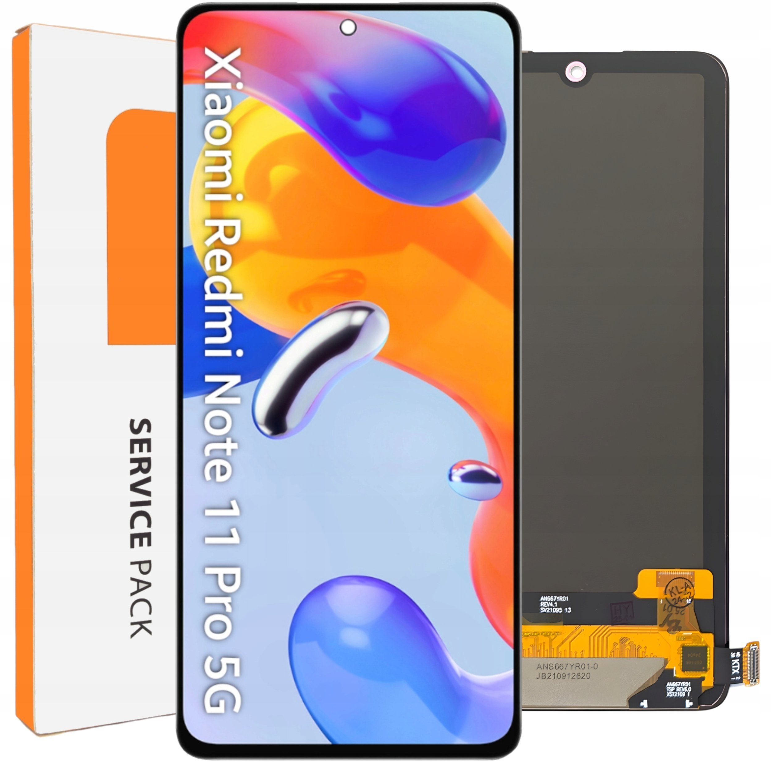 ORYGINALNY SERVICE PACK WYŚWIETLACZ LCD DO XIAOMI NOTE 11 PRO 5G 2201116SG