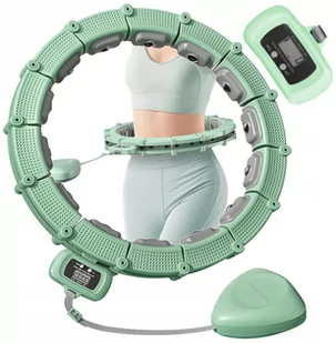 KOŁO HULA HOOP SMART MODUŁOWY MASAŻER Z LICZNIKIEM D778 - Pozostały sprzęt i akcesoria do ćwiczeń - miniaturka - grafika 1