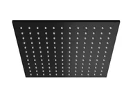 Deszczownice - Kohlman Q25EB Deszczownica kwadratowa 25cm czarny mat Q25EB  Q25EB - miniaturka - grafika 1