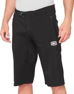 Spodenki rowerowe - 100% Szorty męskie 100% HYDROMATIC Shorts black roz. 28 EUR 42 NEW 2021 - miniaturka - grafika 1