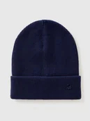 Czapki damskie - Benetton Czapka w kolorze granatowym - miniaturka - grafika 1