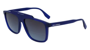 Okulary KARL LAGERFELD KL6107S581640. Okulary przeciwsłoneczne, Kolor niebieski. Mężczyzna. - Okulary przeciwsłoneczne - miniaturka - grafika 1