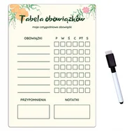 Planery - Tablica obowiązków PLANER MAGNETYCZNY NA LODÓWKĘ / Leveldruk - miniaturka - grafika 1