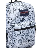 Plecaki - Plecak JanSport Cross Town EK0A5BAI8O8 Biały - miniaturka - grafika 1