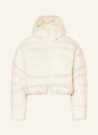 Kurtki damskie - Salomon Kurtka Puchowa Outline Novelty weiss - SALOMON - miniaturka - grafika 1