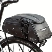 Inne - TEMU Torba Tylna na Rower, Wodoodporna Torba na Rower, Szelki na Siodło z Pojemnością 8L i Wieloma Kieszeniami, Torba Rowerowa - miniaturka - grafika 1