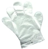 Inne artykuły do sprzątania - Rękawice foliowe z zawieszką L 100szt. - miniaturka - grafika 1