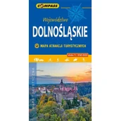 Atlasy i mapy - Wydawnictwo Compass Województwo Dolnośląskie. Mapa atrakcji turystycznych 1:200 000 praca zbiorowa - miniaturka - grafika 1