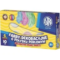 Farby i media malarskie - Astra Farby perłowe 6 kolorów - miniaturka - grafika 1