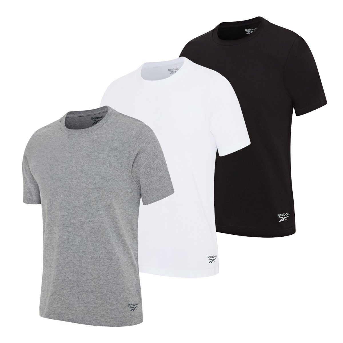 Koszulka męska Reebok C8273CN3PKD CREW NECK SANTO Wielokolorowa