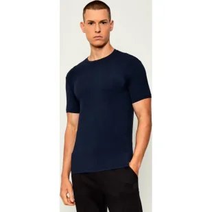 Emporio Armani T-shirt Fitted fit - Koszulki męskie - miniaturka - grafika 1