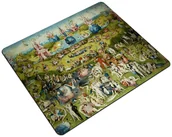 Podkładki pod mysz - Podkładka Ogród ziemskich rozkoszy Hieronim Bosch 24x19cm - miniaturka - grafika 1