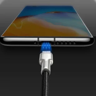 Baseus Cafule Metal Data kabel USB - USB Typ C 66W Quick Charge 1m czarny (CAKF000101) - Kable USB - miniaturka - grafika 28