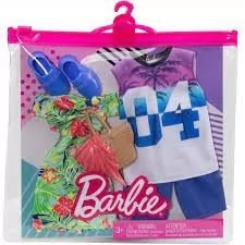 Barbie Gwb20/Hbv72 Ubranka 2-Pak - Figurki dla dzieci - miniaturka - grafika 1