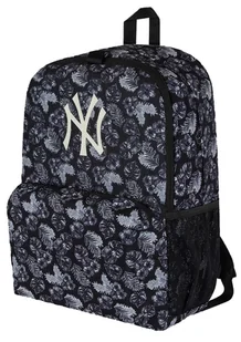 Plecak NEW ERA szkolny NYY MLB All Over Print Stadium Backpack czarny - Plecaki szkolne i tornistry - miniaturka - grafika 1
