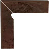 Płytki ceramiczne - Paradyż SEMIR BROWN 8,1X30X1,1 COKÓŁ DWUELEMENTOWY SCHODOWY (LEWY) Paradyż SEMIR BROWN 8,1X30X1,1 COKÓŁ DWUELEMENTOWY SCHODOWY (LEWY) - miniaturka - grafika 1