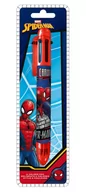 Długopisy - KIDS EUROSWAN Długopis 6 kolorowy Spiderman SP50014 - miniaturka - grafika 1