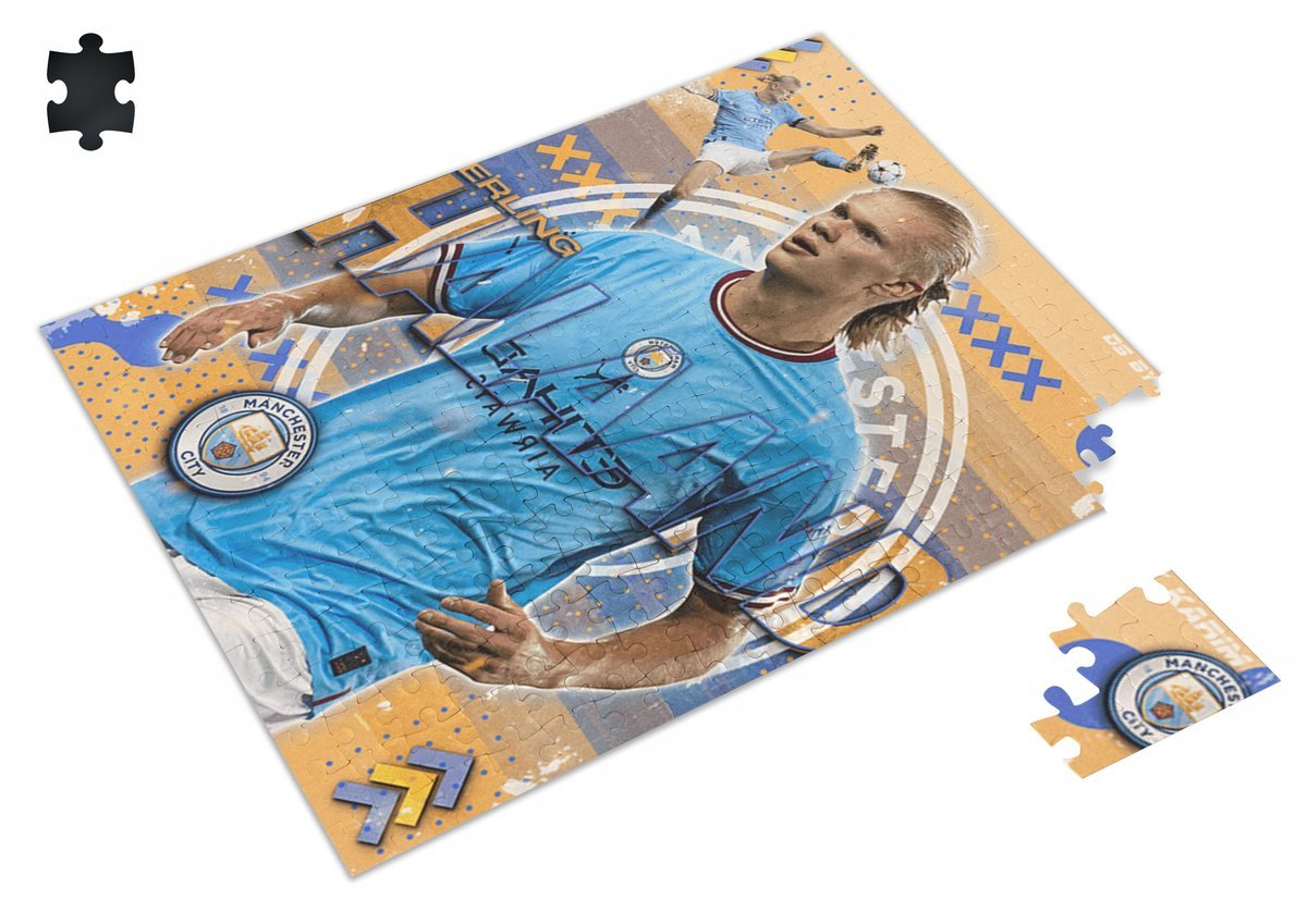 Puzzle Erling Haaland Man City + IMIĘ + 120 el. #4