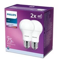 Żarówki LED - Philips Żarówka LED E27 75 W 4000 K 2 szt. 929001234822 - miniaturka - grafika 1