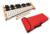 Akcesoria do perkusji - Dzwonki Chromatyczne Cymbałki + Pokrowiec czerwony - miniaturka - grafika 1