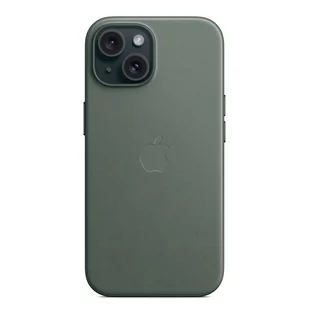 Apple FineWoven etui z MagSafe do iPhone 15 (wieczna zieleń) - Etui i futerały do telefonów - miniaturka - grafika 1