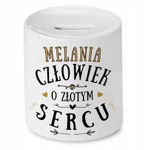Skarbonka Dla Melanii na Urodziny Idealny Prezent z Nadrukiem ze Zdjęciem - Skarbonki - miniaturka - grafika 1