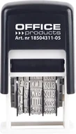 Datowniki - Datownik Samotuszujący Office Products Z Tuszem Pl Czarny 103L444 - miniaturka - grafika 1