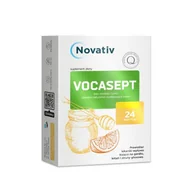 Witaminy i minerały - Novativ Vocasept, 24past. do ssania - miniaturka - grafika 1