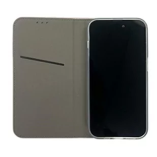 Etui Smart Magnet book iPhone 15 Pro 6.1" różowo złoty/rose gold - Etui i futerały do telefonów - miniaturka - grafika 3