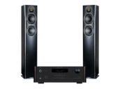 Zestawy stereo - Rotel RA-1572 MK II (czarny) + Carina FS247 (czarny) - miniaturka - grafika 1