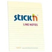 Etykiety samoprzylepne i bloki etykiet - Stickn Notes samoprzylepny 203x152mm 50K żółty pastel - miniaturka - grafika 1