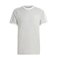 Koszulki męskie - adidas 3-Stripes Tee Koszulka męska, Szary Dwa, XL - miniaturka - grafika 1