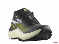 Buty trekkingowe męskie - Buty trailowe Salomon Genesis W - Black/Sulphr/Opetal - miniaturka - grafika 1