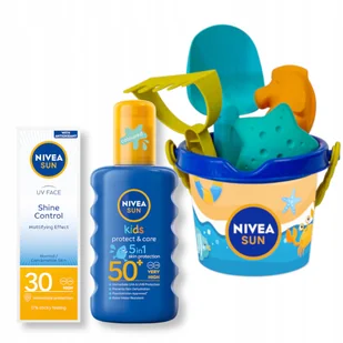 Nivea Sun Spray dla dzieci krem do twarzy SPF30 - Kremy dla dzieci - miniaturka - grafika 1