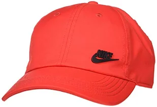 Nike Dziecięca czapka z daszkiem Y NK H86 CAP metalowa czapka FUTURA, czerwona/(czarna), MISC - Czapki damskie - miniaturka - grafika 1