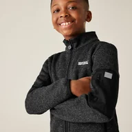 Bluzy dla chłopców - Regatta Polar dziecięcy rozsuwany Newhill Czarny, Rozmiar: 158 cm - miniaturka - grafika 1
