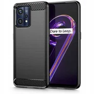 Etui i futerały do telefonów - OEM Futerał Carbon Do Realme 9 Czarny - miniaturka - grafika 1