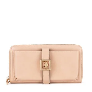 Portfel U.S. Polo Assn. WIUXT8505WVP Różowy - Portfele - miniaturka - grafika 1