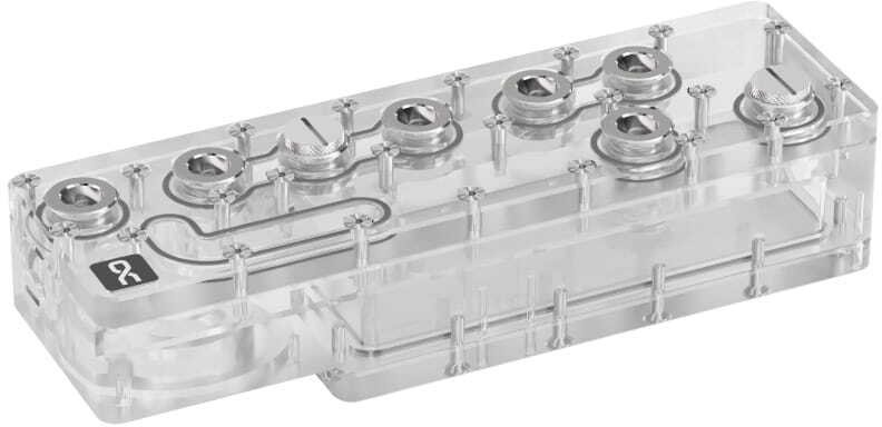 Alphacool Core Distroplate 240 XS D5/DDC, ARGB - akryl 14672