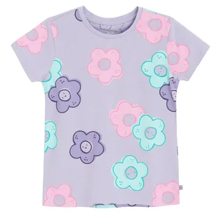 Cool Club, T-shirt dziewczęcy, fioletowy - Koszulki dla dziewczynek - miniaturka - grafika 1