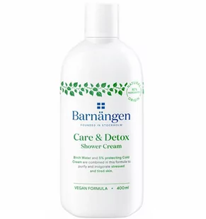 Barnangen Barnangen Care & Detox Shower Cream kremowy żel pod prysznic z wodą brzozową 400ml - Kosmetyki do kąpieli - miniaturka - grafika 1